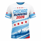 Chicago Running T-Shirt Run Chicago 2026 Running Tee for Men and Women