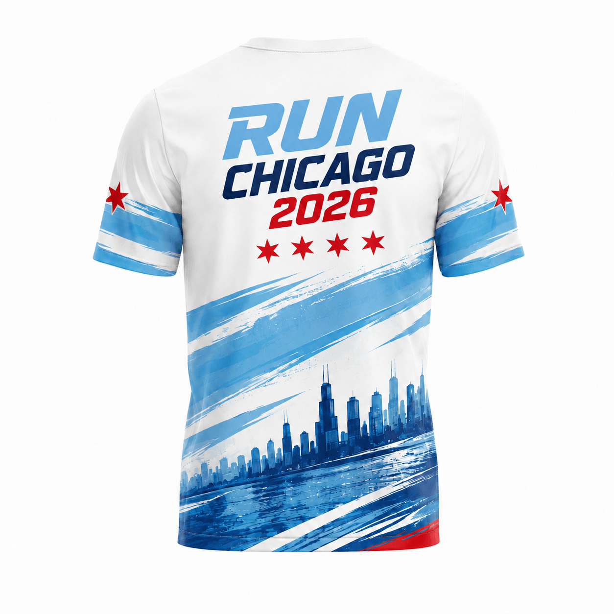 Chicago Running T-Shirt Run Chicago 2026 Running Tee for Men and Women