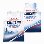 Chicago Running Tank Top Custom Name 2026 Chicago Speedwave Running Singlet for Men and Women