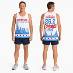 Chicago Running Tank Top Custom Name 26.2 2026 Running Singlet for Men and Women