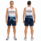 Chicago Running Tank Top Custom Name Chicago Runner 2026 Running Singlet for Men and Women