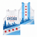 Chicago Running Tank Top Windy City Running Singlet for Men and Women