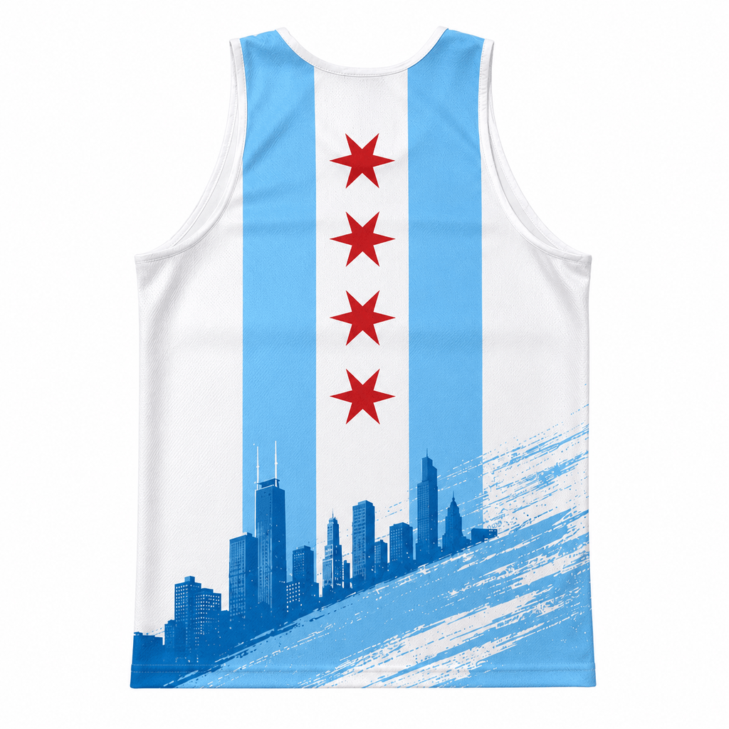 Chicago Running Tank Top Windy City Running Singlet for Men and Women
