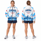 Chicago Running Windbreaker Jacket City Motion Running Jacket for Men and Women