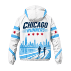 Chicago Running Windbreaker Jacket City Stride Running Jacket for Men and Women