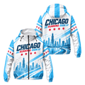 Chicago Running Windbreaker Jacket Lakefront 2026 Running Jacket for Men and Women