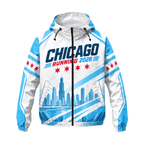 Chicago Running Windbreaker Jacket Lakefront 2026 Running Jacket for Men and Women
