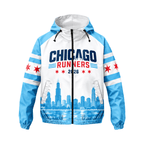 Chicago Running Windbreaker Jacket Lakeside Pulse Running Jacket for Men and Women