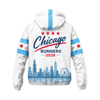 Chicago Running Windbreaker Jacket Runners 2026 Running Jacket for Men and Women