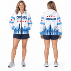 Chicago Running Windbreaker Jacket Windy City Running Jacket for Men and Women