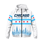 Chicago Running Windbreaker Jacket Windy Heritage Running Jacket for Men and Women