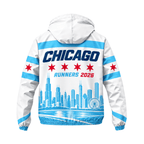 Chicago Running Windbreaker Jacket Windy Horizon Running Jacket for Men and Women
