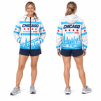 Chicago Running Windbreaker Jacket Windy Horizon Running Jacket for Men and Women