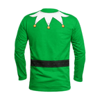 Christmas Elf Suit Funny Unisex Running Long Sleeve Shirt