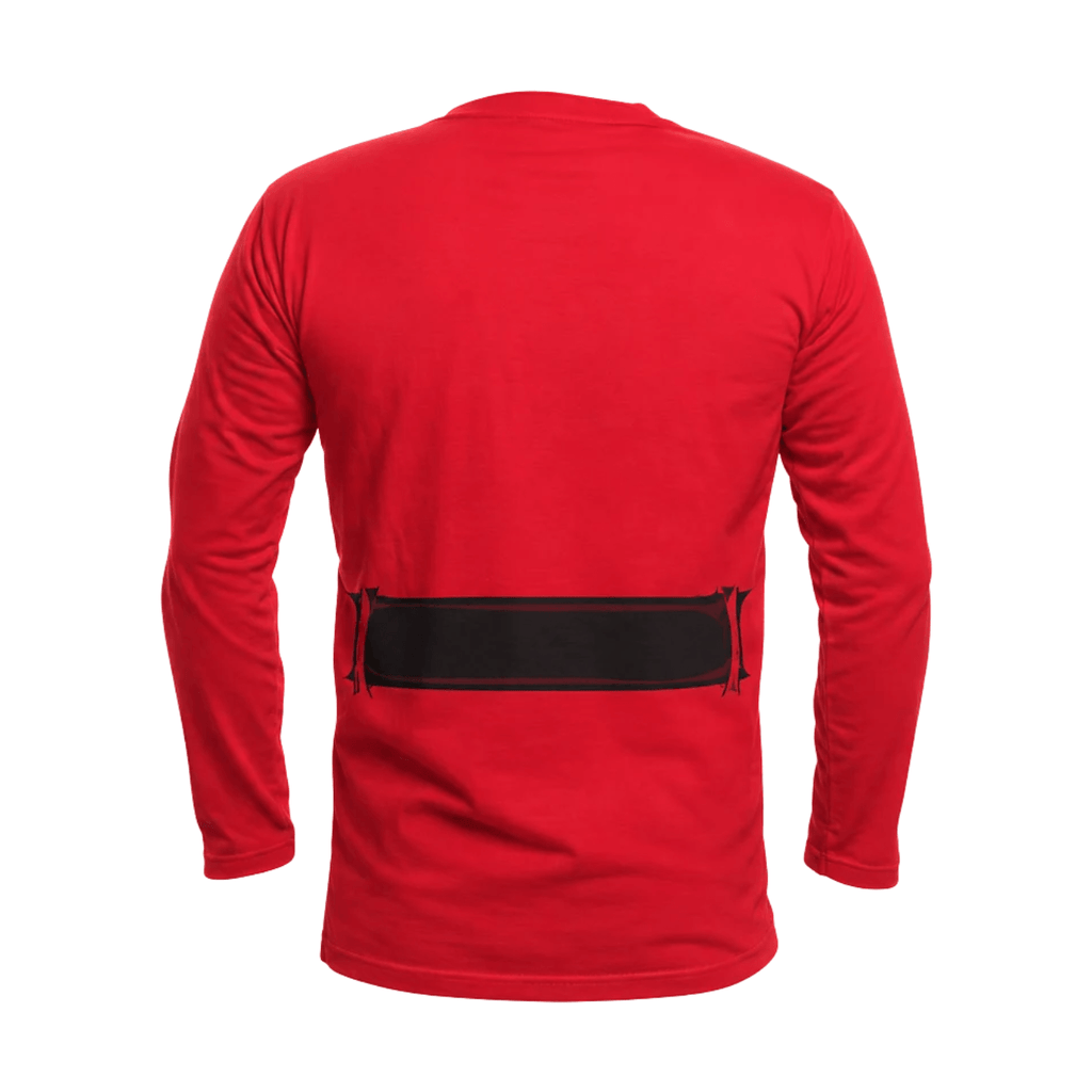 Christmas Santa Suit Funny Unisex Running Long Sleeve Shirt
