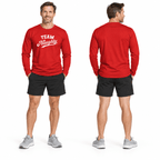 Christmas Team Naughty Funny Unisex Running Long Sleeve Shirt