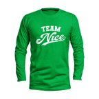 Christmas Team Nice Funny Unisex Running Long Sleeve Shirt