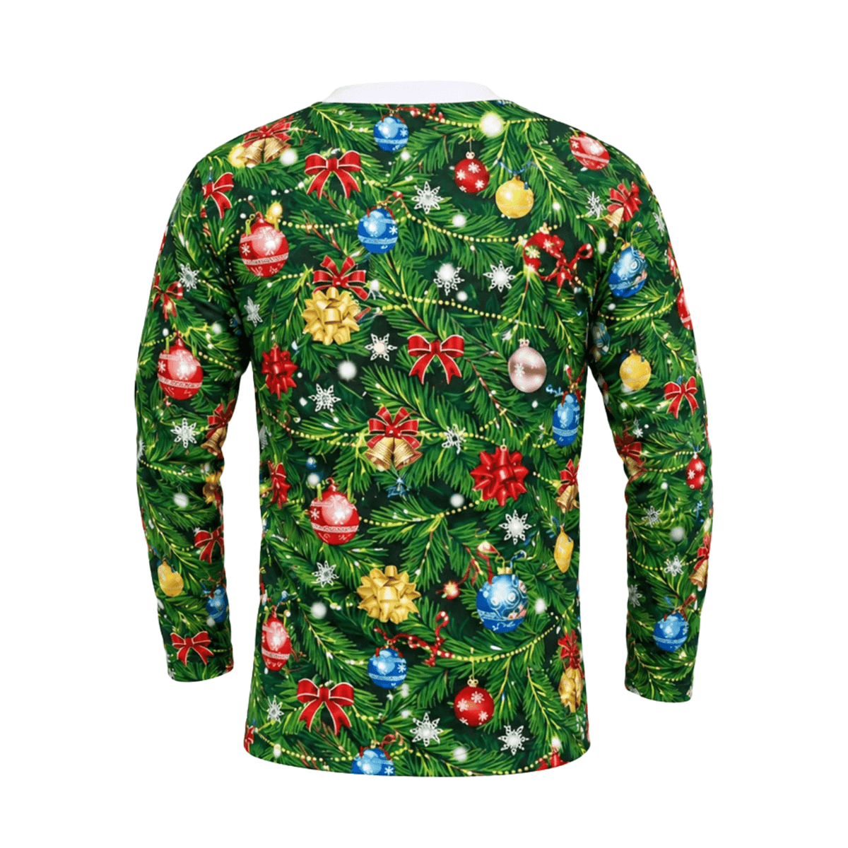 Christmas Tree Tuxedo Funny Unisex Running Long Sleeve Shirt