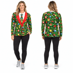 Christmas Tree Tuxedo Funny Unisex Running Long Sleeve Shirt