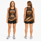 Coffee Running Tank Top Coffee Cup Runner Running Singlet for Men and Women