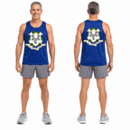 Connecticut Running Tank Top State Pride Tech Running Singlet