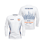 Custom NYC 26.2 Marathon Finisher Unisex Running Long Sleeve Shirt