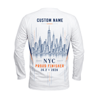 Custom NYC 26.2 Marathon Finisher Unisex Running Long Sleeve Shirt