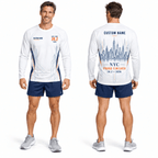 Custom NYC 26.2 Marathon Finisher Unisex Running Long Sleeve Shirt
