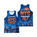 Custom NYC Finisher 26.2 2026 Running Singlet Unisex Marathon Tank Top
