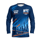 Custom NYC Running 2026 26.2 Finisher Unisex Running Long Sleeve Shirt