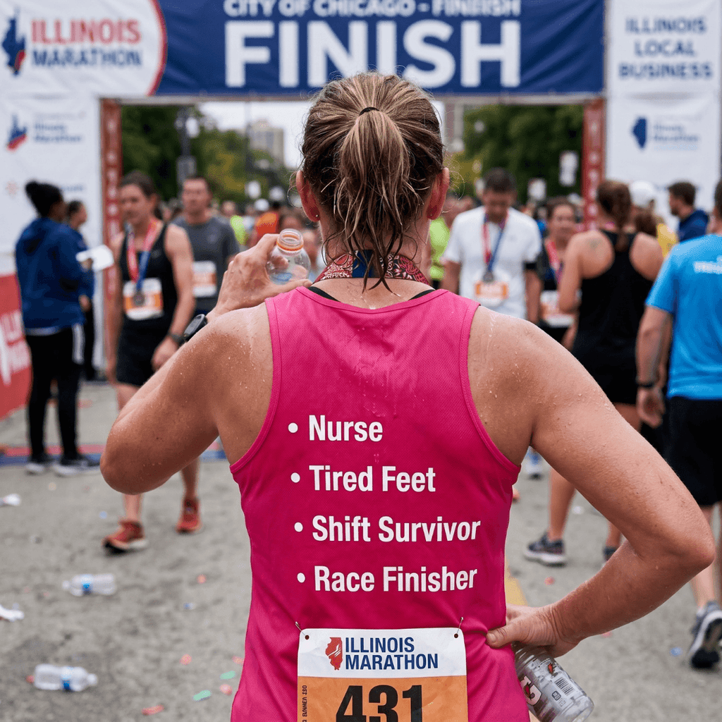 Customized Tech Running Tank Top