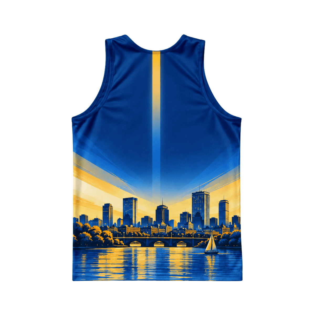 Custom Boston Hometown 26.2 Running Singlet Unisex Marathon Tank Top
