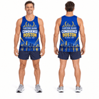 Custom Conquered Boston 2027 Running Singlet Unisex Marathon Tank Top