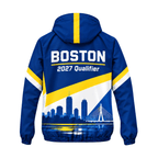 Custom Name Boston 2027 Qualifier Running Windbreaker Jacket