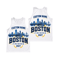 Custom Name Boston Finisher Running Singlet Unisex Marathon Tank Top