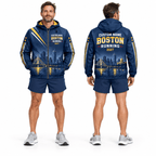 Custom Name Boston Running 2027 Running Windbreaker Jacket