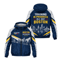 Custom Name Boston Training Progress 2027 Running Windbreaker Jacket