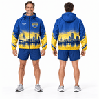 Custom Name Hometown to Boston 2027 Running Windbreaker Jacket