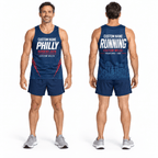 Custom Name Philly Pace 2026 Running Singlet Unisex Marathon Tank Top