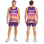 Custom Name Runs Philly 2026 Running Singlet Unisex Marathon Tank Top