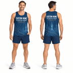 Custom Philadelphia Runner Running Singlet Unisex Marathon Tank Top