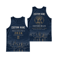 Custom Philly Liberty Bell Running Singlet Unisex Marathon Tank Top