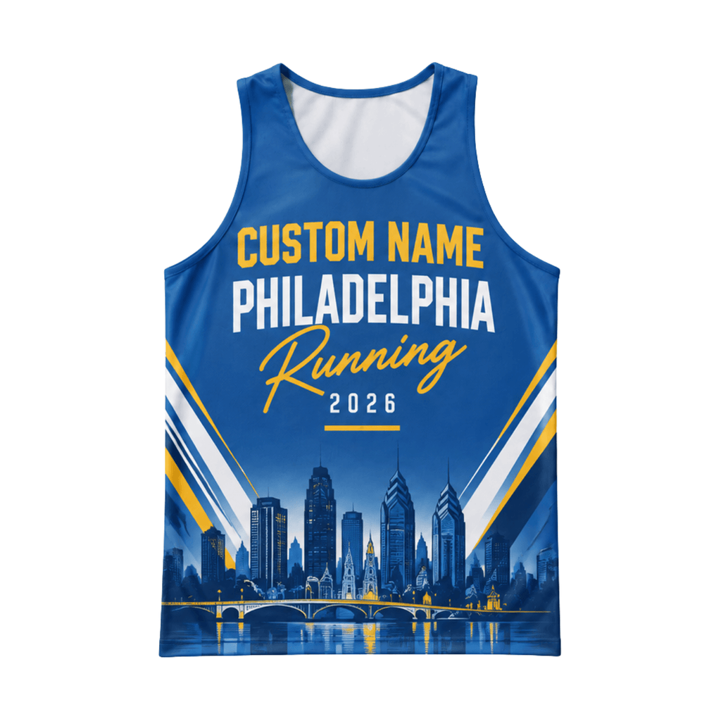 Custom Philly Running 2026 Running Singlet Unisex Marathon Tank Top