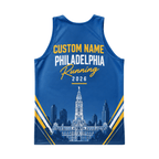 Custom Philly Running 2026 Running Singlet Unisex Marathon Tank Top