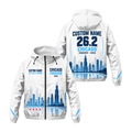 Customized Chicago Finisher 26.2 Miles 2026 Running Windbreaker Jacket