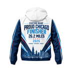 Customized Proud Chicago Finisher 26.2 2026 Running Windbreaker Jacket