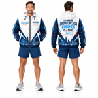 Customized Proud Chicago Finisher 26.2 2026 Running Windbreaker Jacket