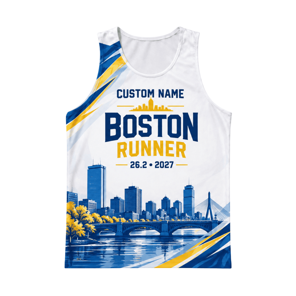 Customized Boston Runner 2027 Running Singlet Unisex Marathon Tank Top