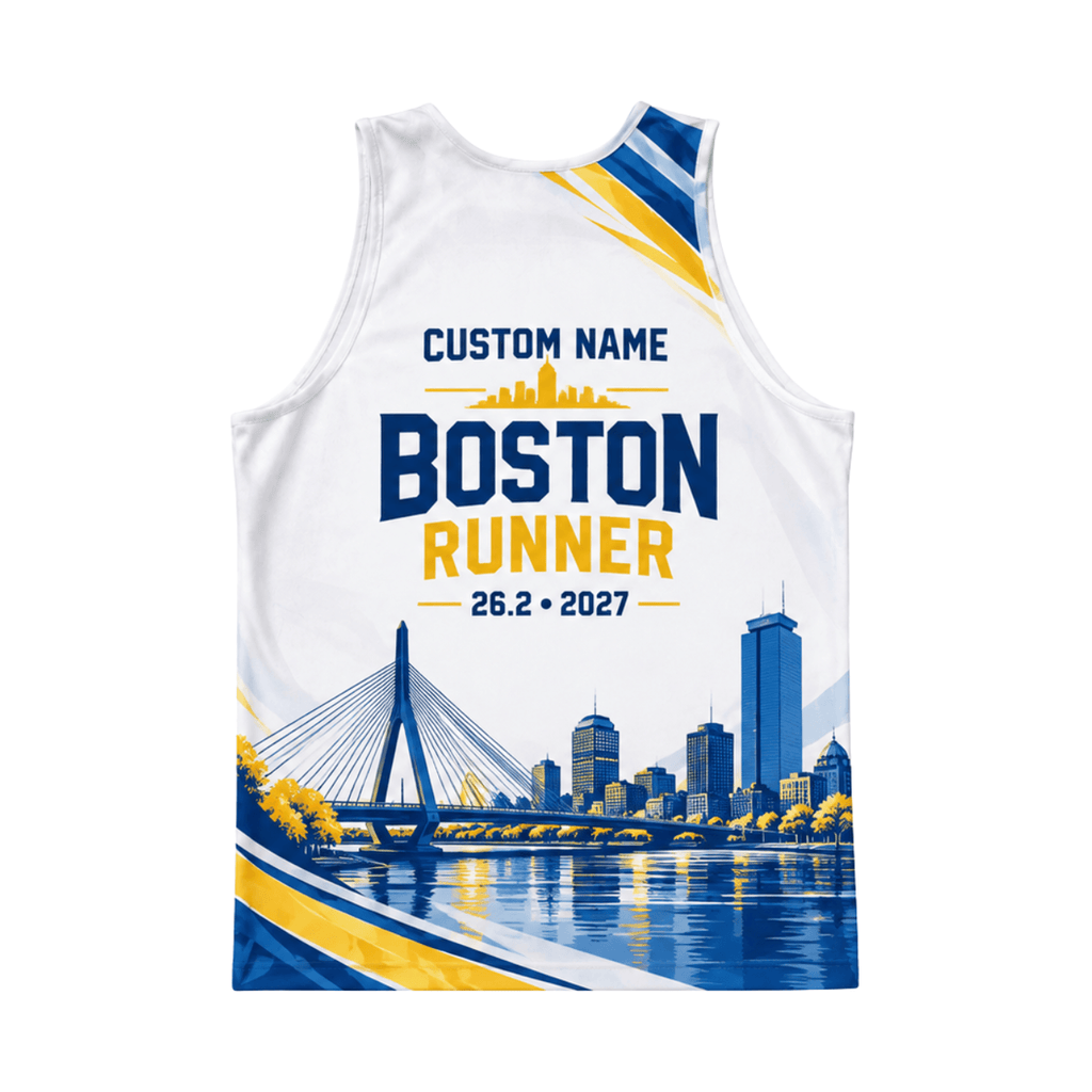 Customized Boston Runner 2027 Running Singlet Unisex Marathon Tank Top