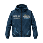 Customized Philadelphia Proud Finisher 2026 Running Windbreaker Jacket